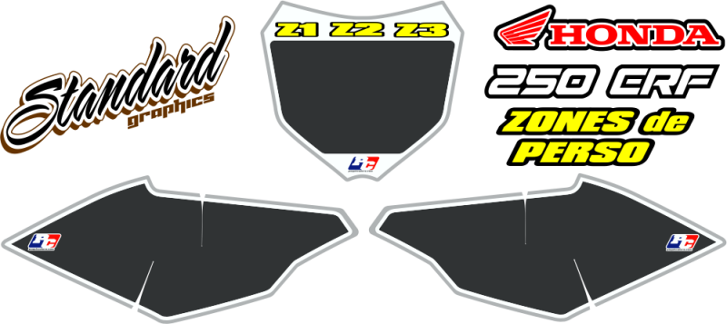 Kit Plaques à N° 250 CRF 014-017 "BASIC-2" – Image 2