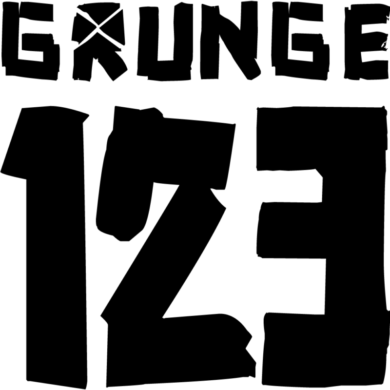 Flocage 1 couleur "GRUNGE"