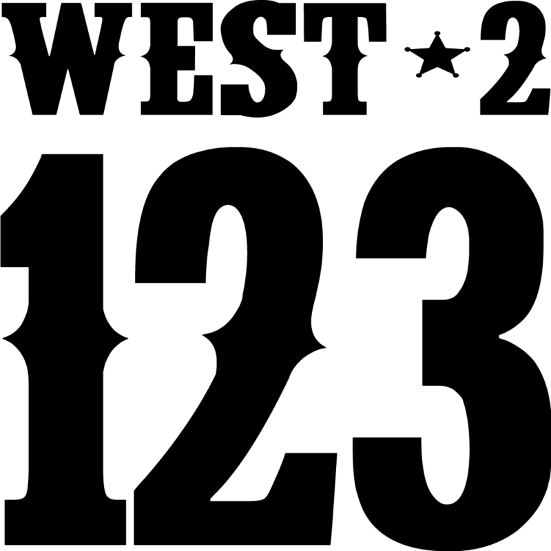 Flocage 1 couleur "WEST-2"