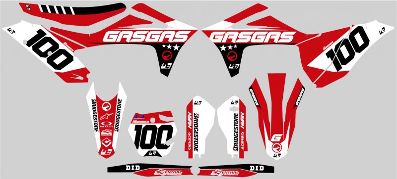 Kit déco GASGAS #100 – Image 2