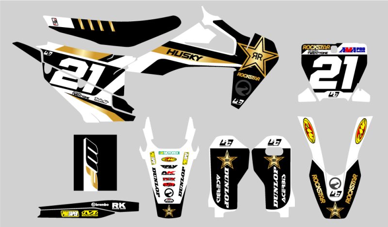 Kit déco HUSQVARNA #21 – Image 2
