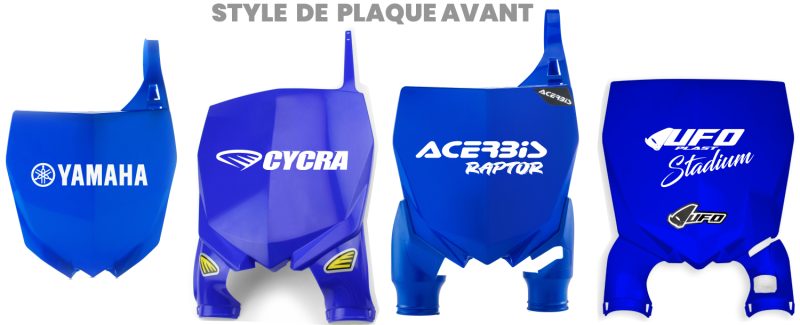 Kit Plaques à N° 125-250 YZ 2015-2021 "PRO-1" – Image 3