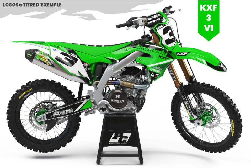 Kit déco KAWASAKI 250 KXF 2021-2024 #3
