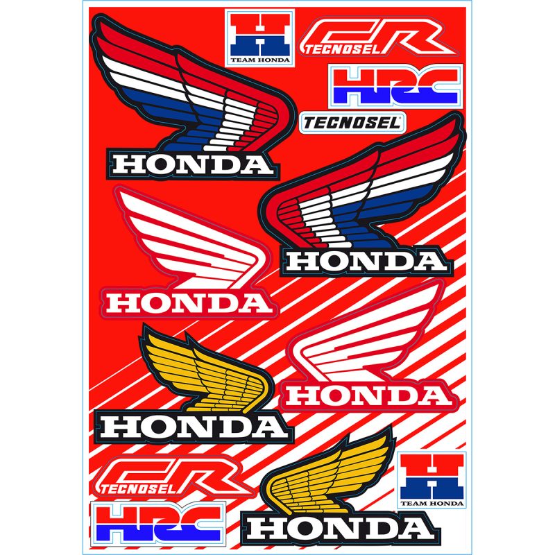 stickers vintage Honda HRC