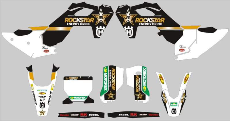 Kit déco HUSQVARNA 2023-2024 - #27 – Image 2