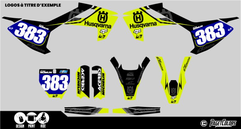 Kit déco 65 HUSQVARNA 2023 - #383 – Image 2