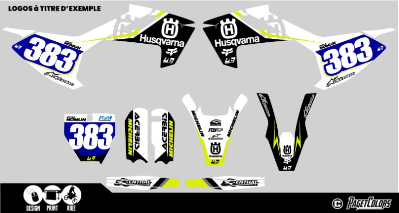 Kit déco 65 HUSQVARNA 2023 - #383 – Image 3