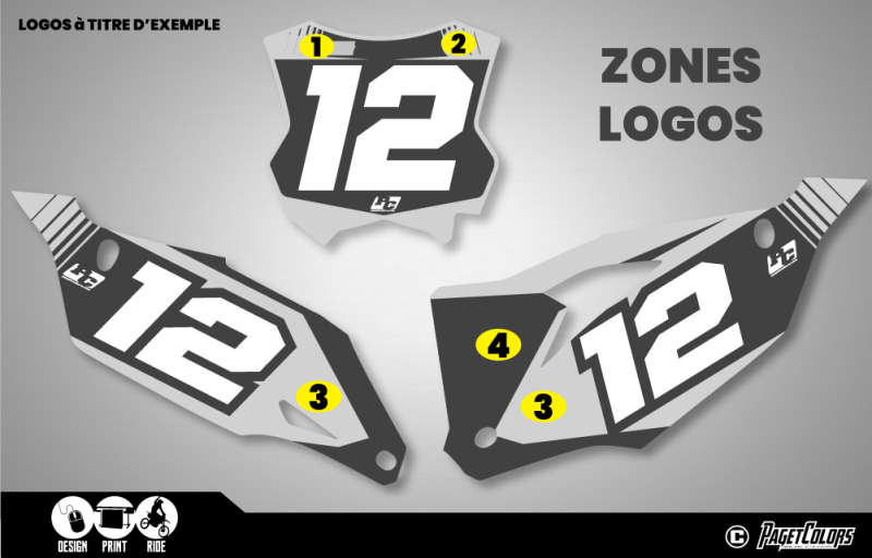 Kit Plaques à N° 250 KXF 021-024 #12 – Image 3