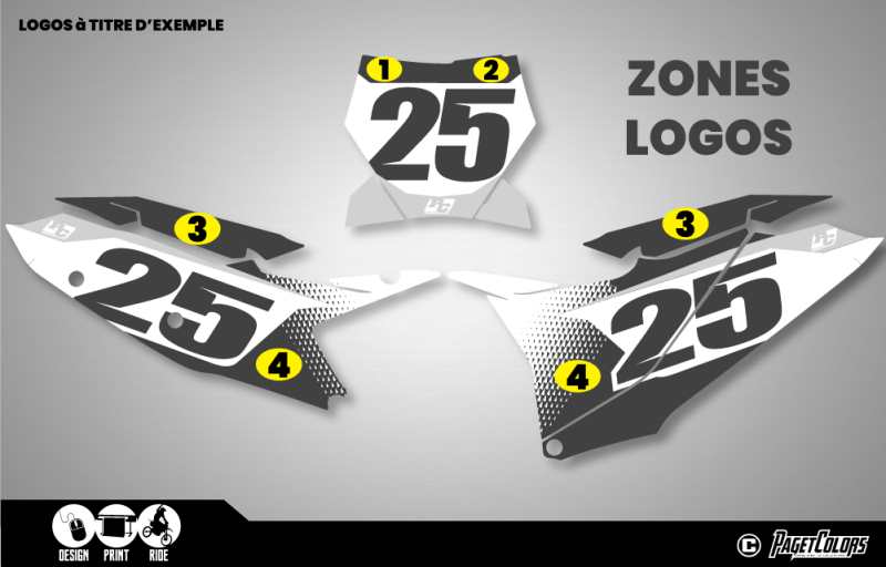 Kit Plaques à N° KTM 2023-2024 #25 – Image 3