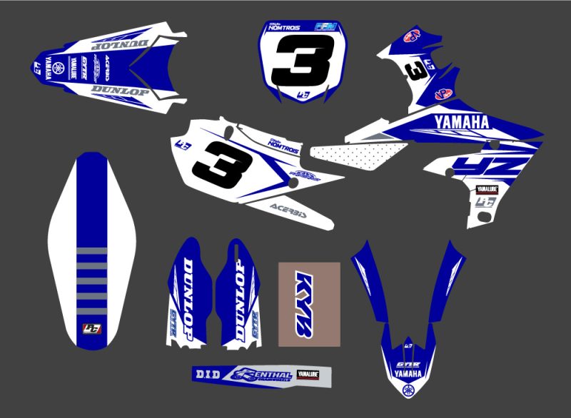 Kit déco YAMAHA 450 YZF 18-22 #3 – Image 2