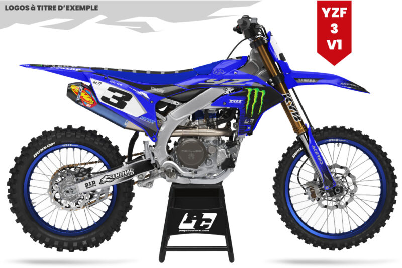 Kit déco YAMAHA 450 YZF 023-024 #3