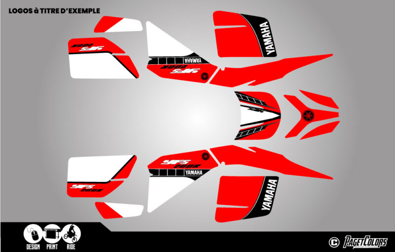 Kit déco YAMAHA 200 BLASTER - 60eme Anniversaire – Image 3