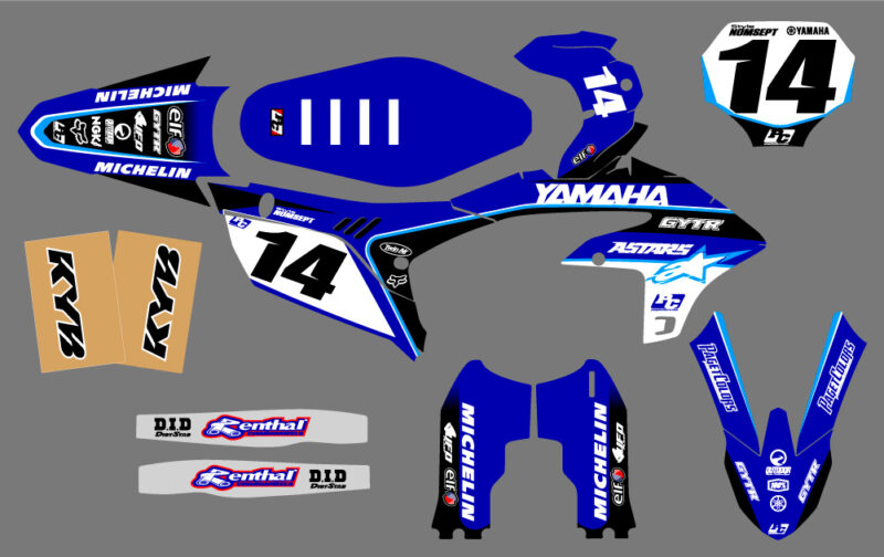 Kit déco YAMAHA 450 YZF 023-024 #14 – Image 2