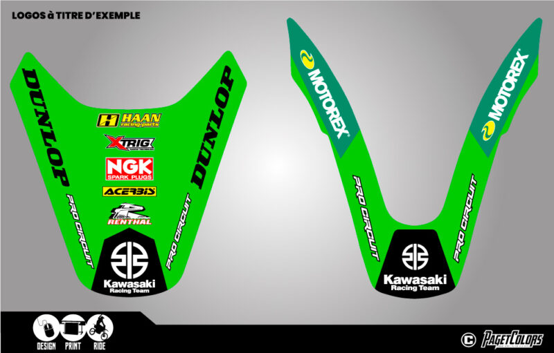 Déco de Garde boue Av&ARR oem 65 KX