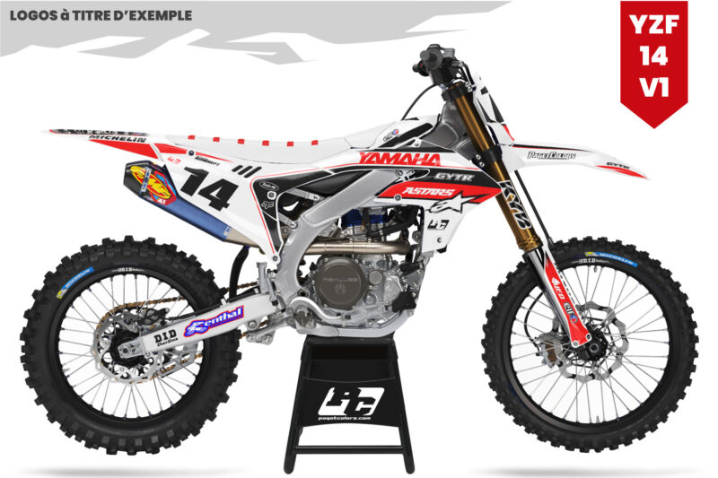 Kit déco YAMAHA 450 YZF 023-024 #14