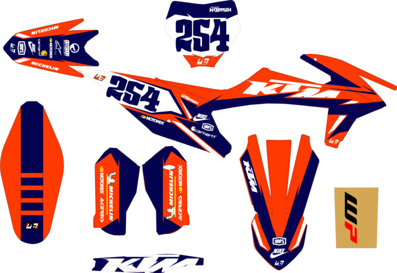 Kit déco KTM 2019-2022 #254 – Image 2