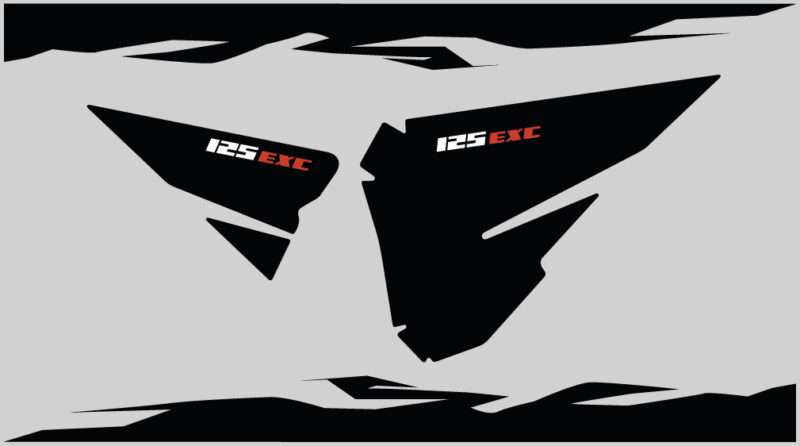 Déco de boite à air KTM 2003>>2006