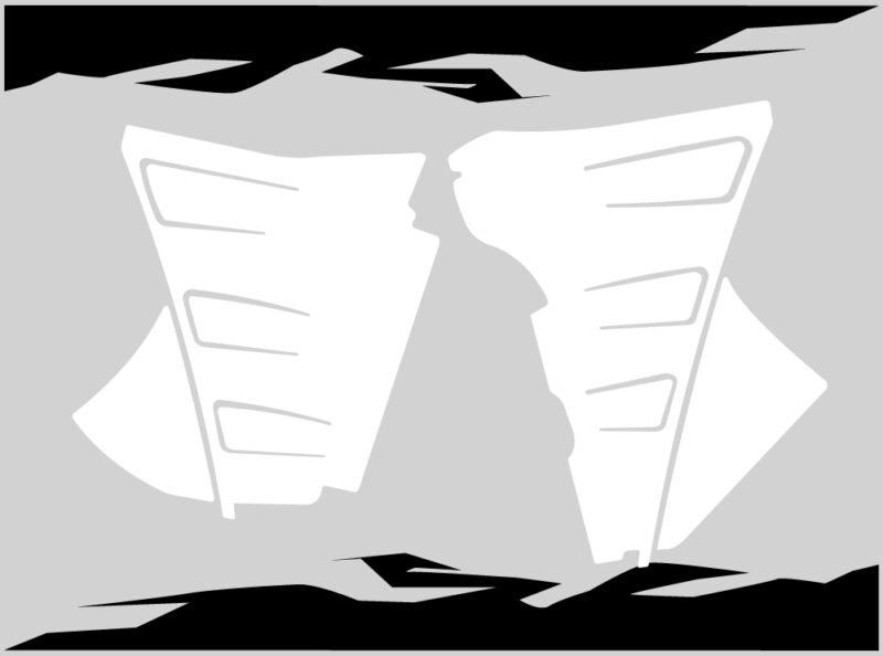Déco de boite à air 125 CR 93-94 (4 coloris)