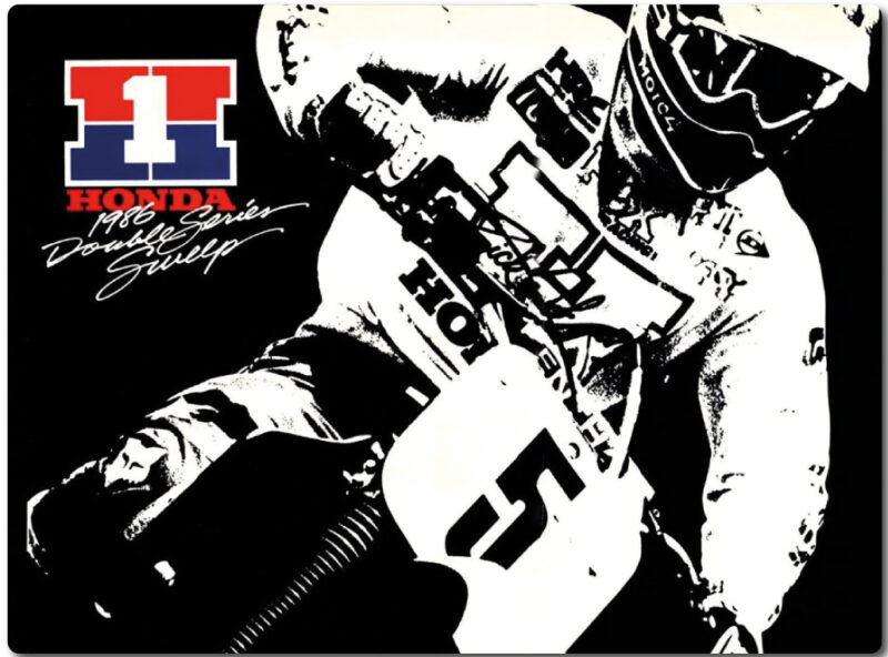 HONDA Ricky JONHSON 1986