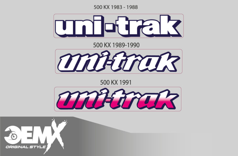 Stickers de bras oscillant 500 KX