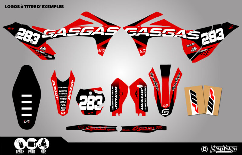 Kit déco #283 GASGAS 021-023 – Image 2