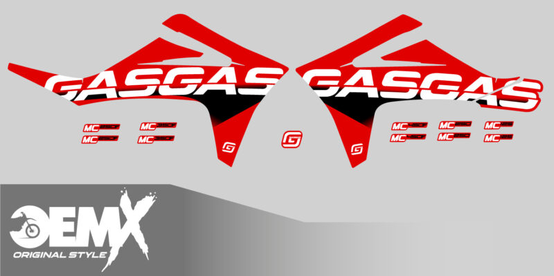Déco OEM GASGAS 125 à 450 MC 2023