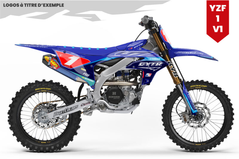 Kit déco YAMAHA 250 YZF 024-026 #1