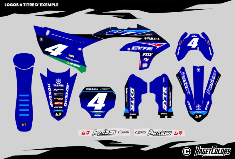 Kit déco YAMAHA 450 YZF 023-025 #4 – Image 2
