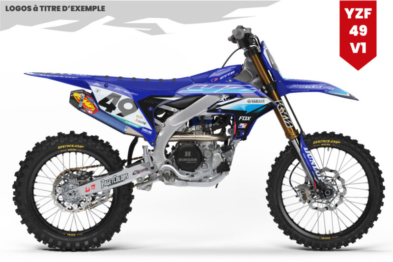 Kit déco YAMAHA 450 YZF 023-025 #49