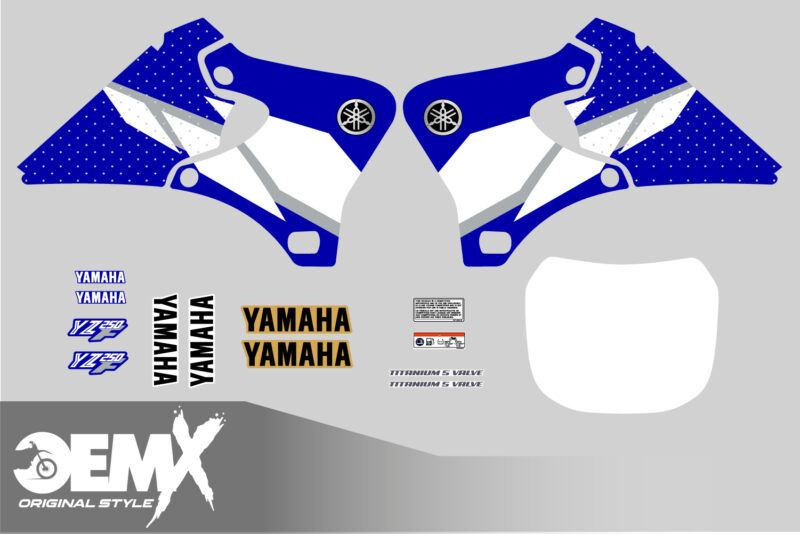 Kit déco Style Origine 250 YZF 2002