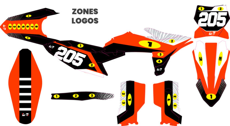 Kit déco KTM 2023-2024 #205 – Image 3