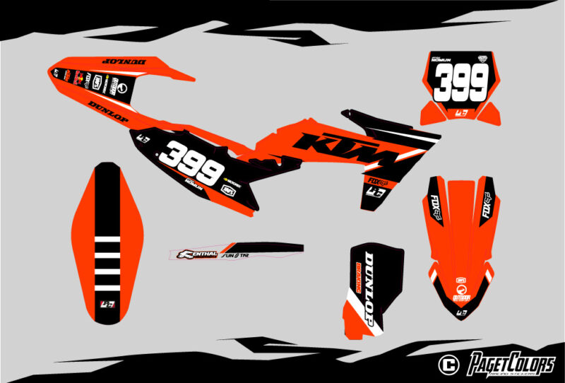 Kit déco KTM 2023-2024 #399 – Image 2