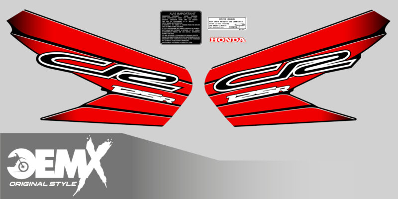 Kit déco OEM 125 CR 1999