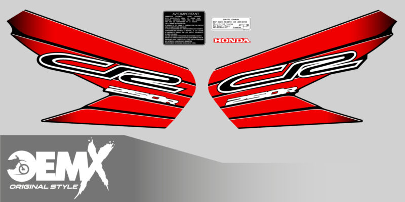 Kit déco OEM 250 CR 1999