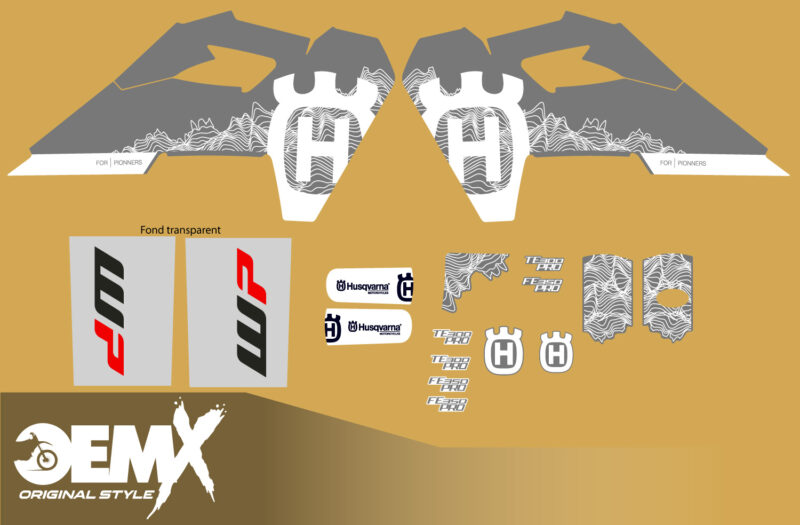 Kit déco OEM TE 300 & FE 350 PRO HVA 2024